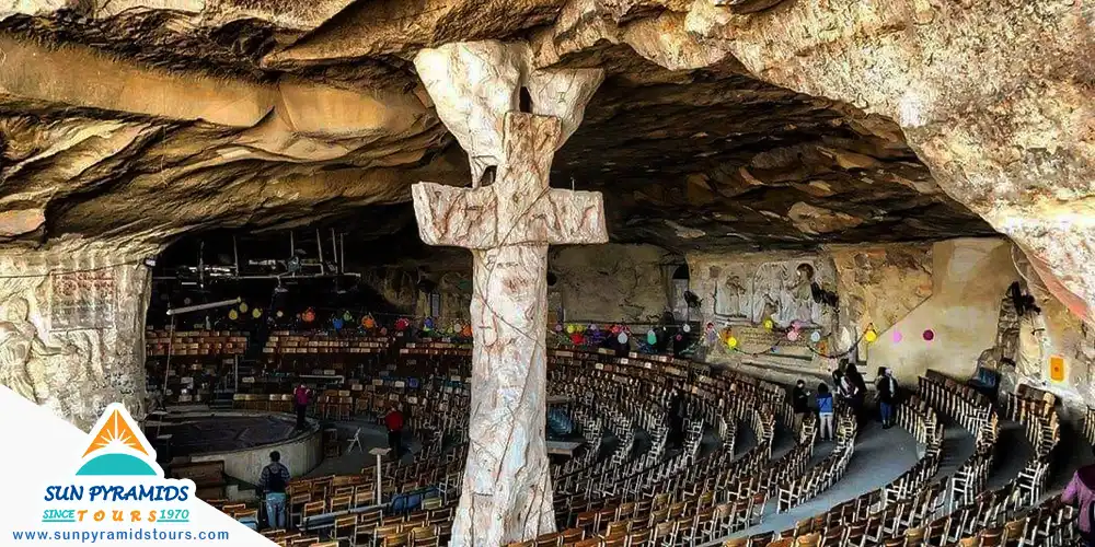 The Carving in the Cave Church